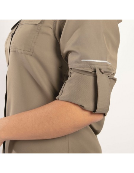 Blusa Outdoor Elasticada Ripstop