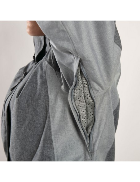 Parka térmica  desmontable 3 en 1, 100% impermeable mujer