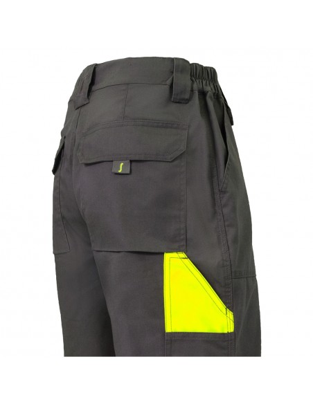 Pantalón gabardina Alta visibilidad bicolor CLASE 2