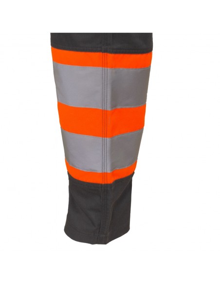 Pantalón gabardina Alta visibilidad bicolor CLASE 2