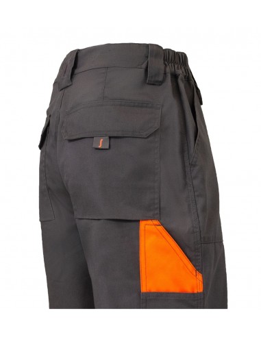 Pantalón gabardina Alta visibilidad bicolor CLASE 2