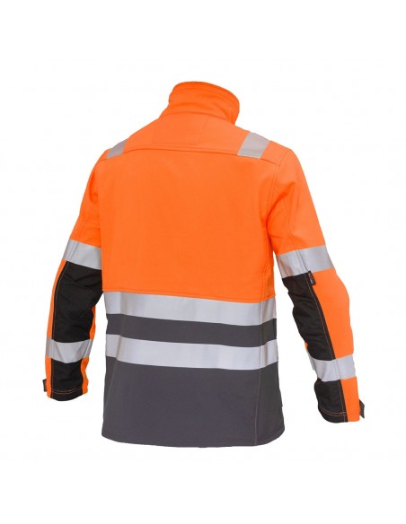 Chaqueta Softshell Hombre  Alta Visibilidad CLASE 2