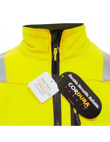 Chaqueta Softshell Mujer  Alta Visibilidad CLASE 2