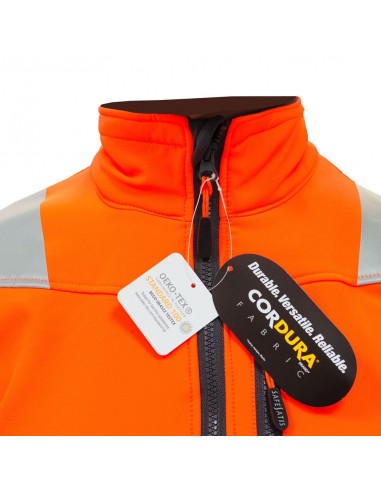 Chaqueta Softshell Mujer  Alta Visibilidad CLASE 2