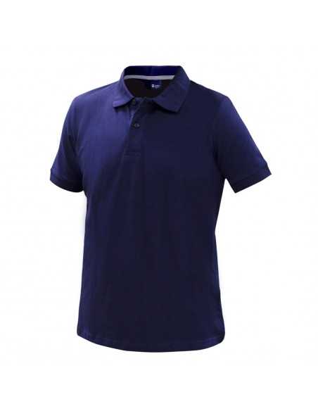 Polera M/corta hombre Piqué spandex modelo slim