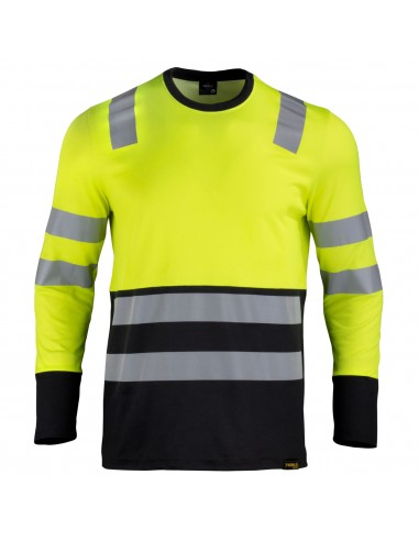 POLERA HYDRID HI VIZ BICOLOR CLASE 3