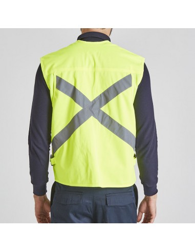 Chaleco Geólogo Alta Visibilidad Tela...