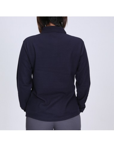 Polera Piqué M/Larga Mujer 60%-40%