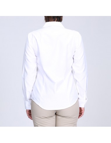 Blusa Oxford 55% alg. 45% poly. M/larga