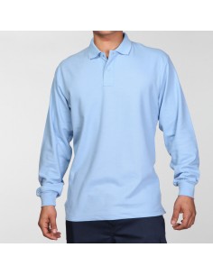 Polera piqué Hombre M/larga...