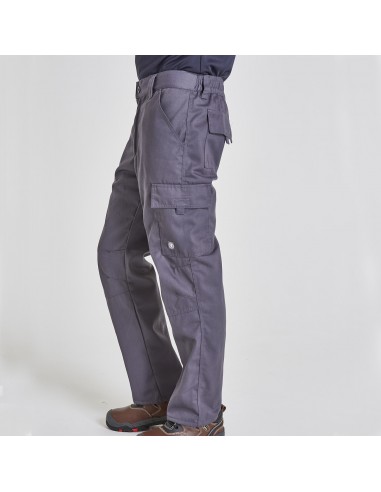 Pantalón Cargo Gabardina 100% poliéster
