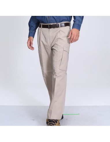 Pantalón Cargo Vestir Gabardina