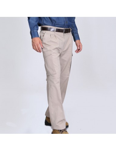 Pantalón Cargo Vestir Gabardina
