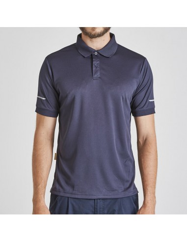 POLERA  WORKDRY CON CUELLO M/CORTA