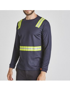 Polera Hibrida dual Hi Viz...
