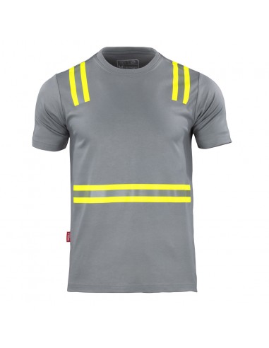 Polera Hibrida dual Hi Viz Manga corta