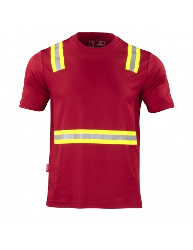 Polera Hibrida dual Hi Viz Manga corta