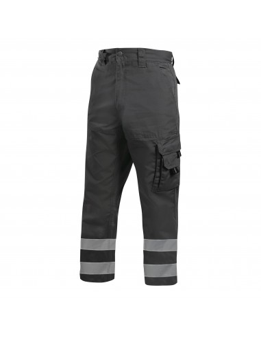 Pantalón Canvas cargo con reflectante 80% Poly 20% Alg. Pantalón Canvas cargo con reflectante 80% Poly 20% Alg.