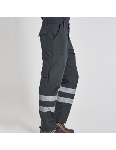 Pantalón Canvas cargo con reflectante... Pantalón Canvas cargo con reflectante...
