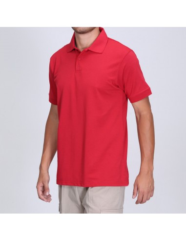 Polera Piqué Hombre Manga Corta 60%-40%