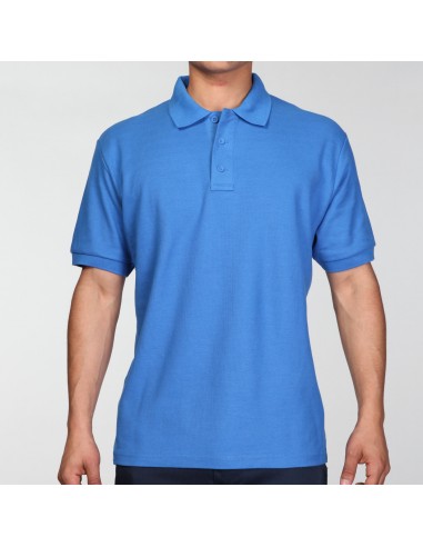 Polera Piqué Hombre Manga Corta 60%-40%