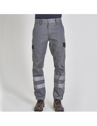 Pantalón Cargo gabardina Bicolor 100%...