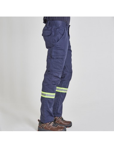 Pantalón Cargo Gabardina reflectante...