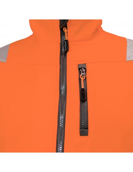 Chaqueta Softshell Hombre  Alta Visibilidad CLASE 2