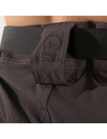 Pantalón outdoor rodilla elasticada ripstop 90% nylon 10% spandex mujer